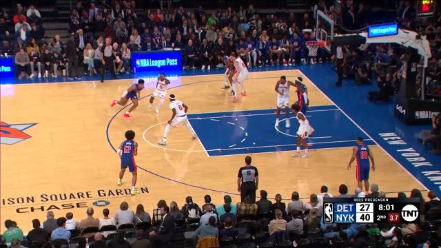 Marvin Bagley III with a dunk vs the New York Knicks