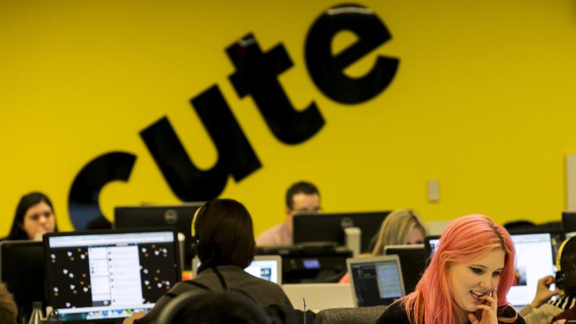 Buzzfeed employees work at the company's headquarters in New York January 9, 2014. BuzzFeed has come a long way from cat lists. This month one of its journalists was on the ground in Kiev reporting on the crisis in Ukraine, and last December it published an in-depth article on a Chinese dissident living in Harlem, New York. The kittens haven't disappeared, but these days there is serious journalism as well. Founded in 2006, BuzzFeed is now among the top 10 most-visited news and information sites in the United States. Headquartered in New York, BuzzFeed now has more than 150 journalists, an investigative reporting unit, bureaus in Australia and the United Kingdom, and foreign correspondents in far-flung places like Nairobi and the Middle East. Its expansion comes amid a wave of investor interest in new media companies that are trying to capitalize on a decade-long wave of job cuts at newspapers, and new technology that has upended how news and advertising are produced and distributed. To match Feature USA-MEDIA/BUZZFEED  Picture taken January 9, 2014.  REUTERS/Brendan McDermid (UNITED STATES - Tags: MEDIA BUSINESS SCIENCE TECHNOLOGY)