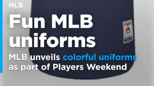 MLB unveils youthful, colorful uniforms as part of Players Weekend