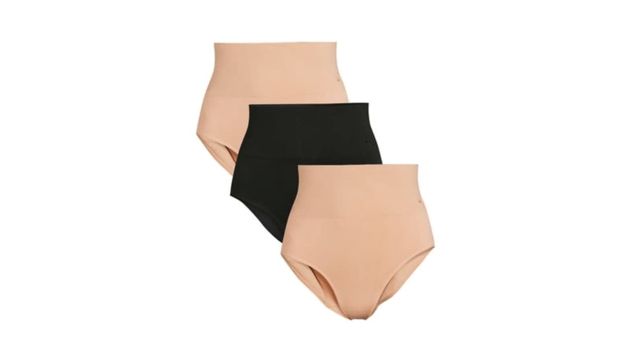 SPANX Everyday Shaping Panties Thong Cloud LG : : Fashion