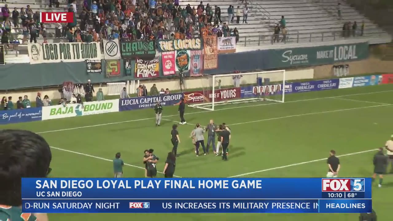 SD Loyal fans emotional about what could be the final home game