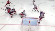 Igor Shesterkin with a Spectacular Goalie Save from Florida Panthers vs. New York Rangers