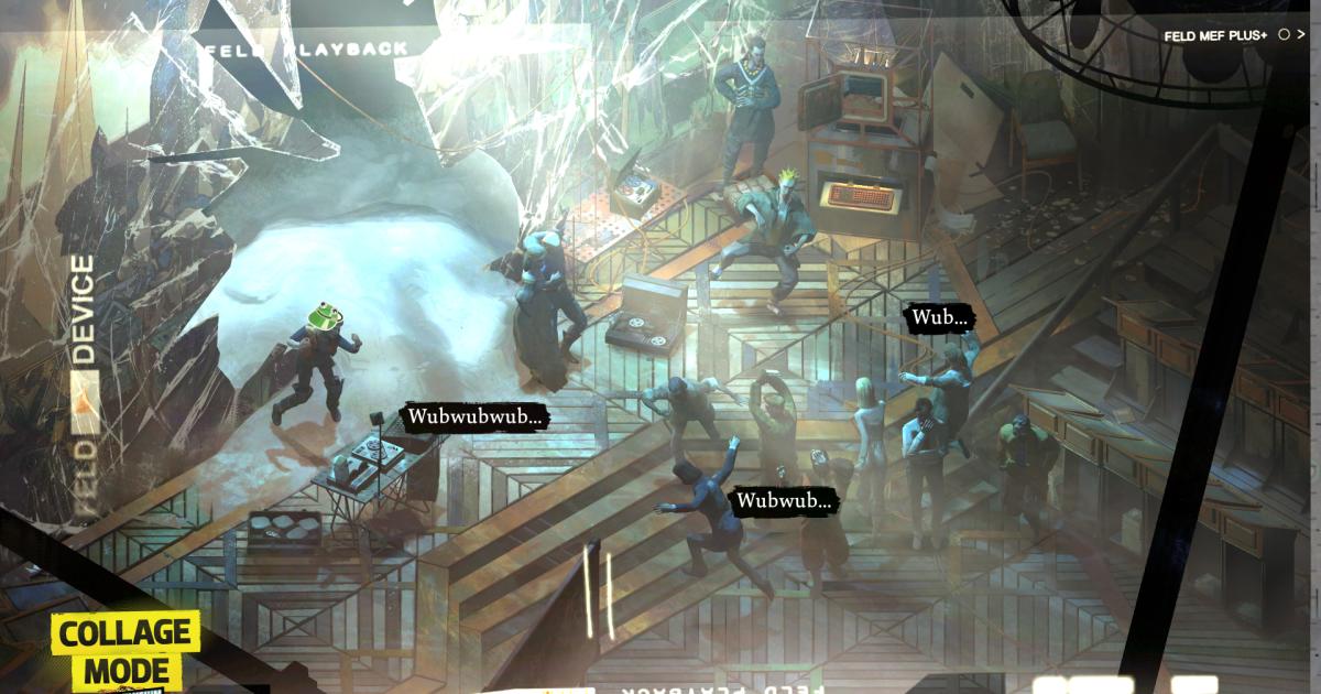 Le mode Collage de Disco Elysium vous permet d’écrire de nouveaux dialogues