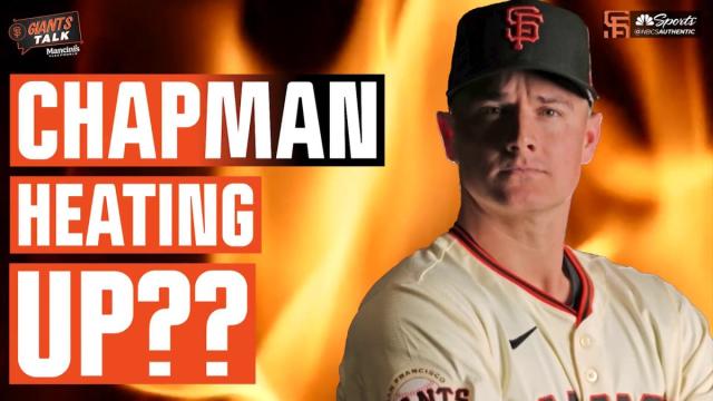Giants Talk: Is Chapman's recent hot streak sustainable?
