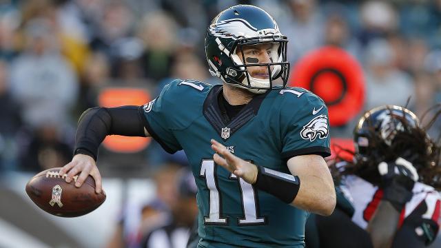 Over/Under Week 12 - Carson Wentz