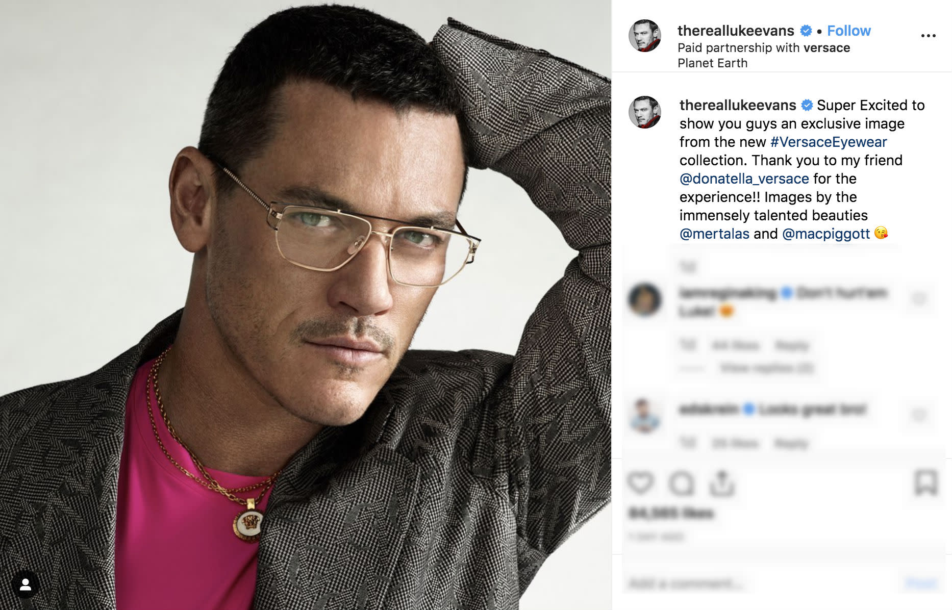 versace luke evans