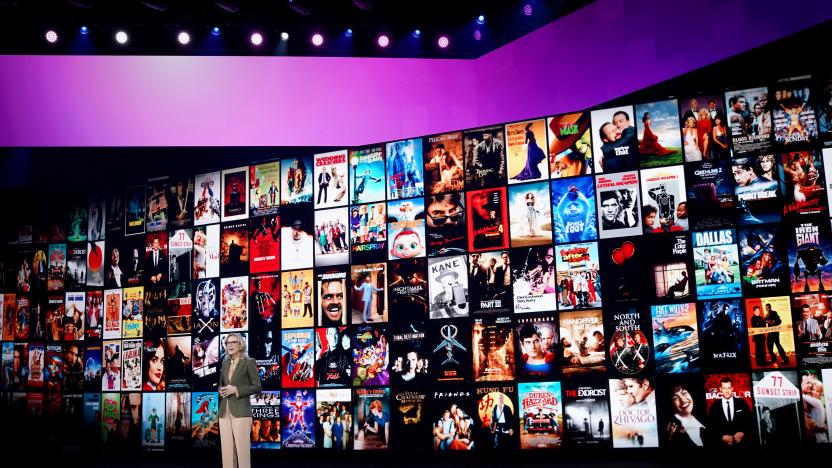 BURBANK, CALIFORNIA - OCTOBER 29: Ann Sarnoff, Chair & Chief Executive Officer of Warner Brothers, speaks onstage at HBO Max WarnerMedia Investor Day Presentation at Warner Bros. Studios on October 29, 2019 in Burbank, California. (Photo by Presley Ann/Getty Images for WarnerMedia)