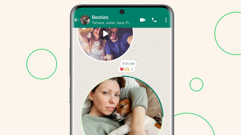 WhatsApp instant video messages