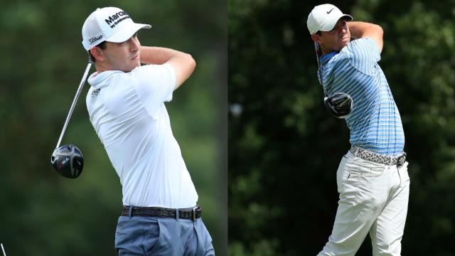 Rory McIlroy and Patrick Cantlay share the lead at BMW 