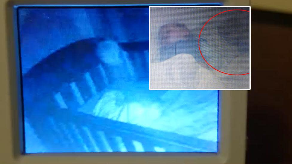 Monitor Shows Ghost Baby Sleeping Beside Toddler In His Cot