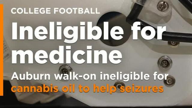 NCAA rules Auburn walk-on ineligible for taking cannabis oil to help with seizures