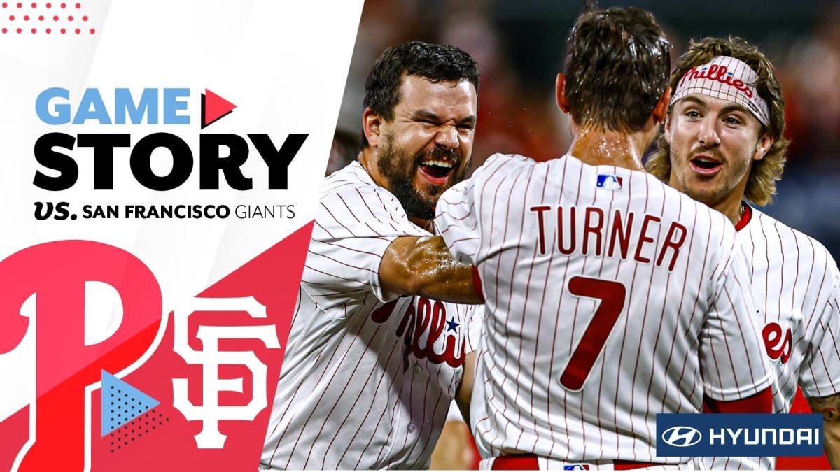 Turner, Phillies rally late against Giants to win in playoff-like atmosphere