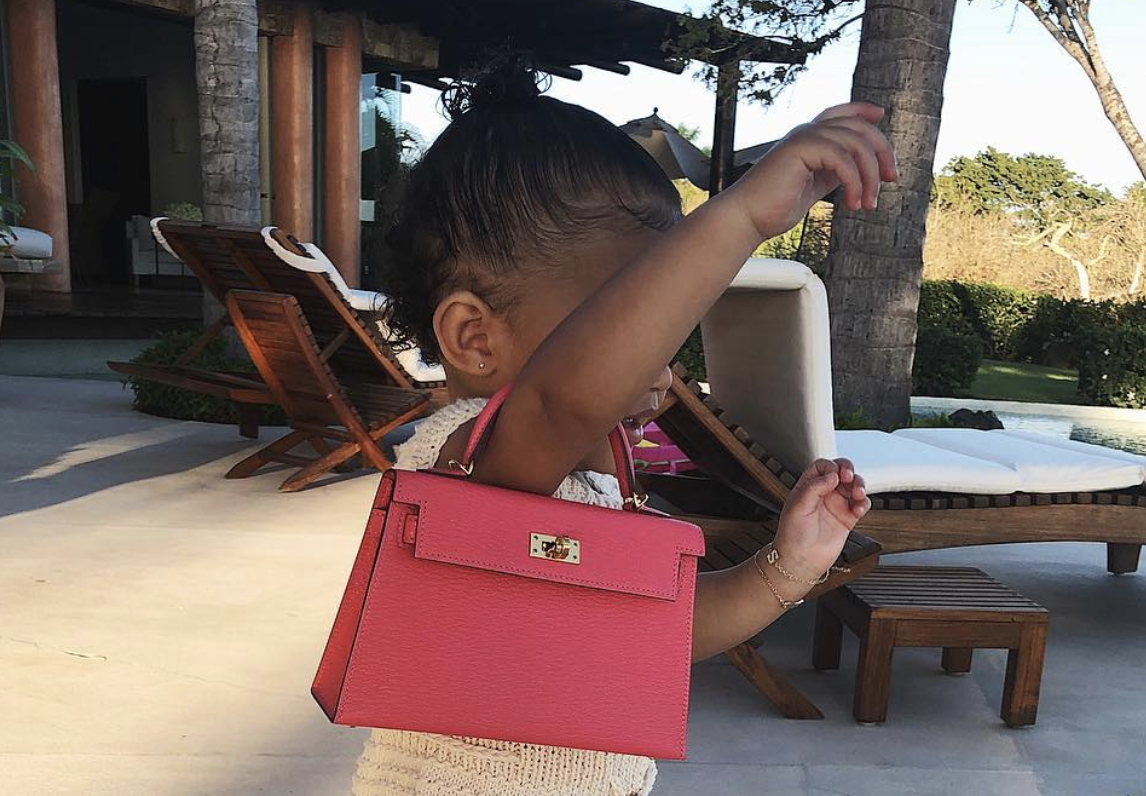 Kylie Jenner's Daughter Stormi Carries Mini Hermès Purse