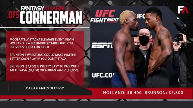 MMA DFS Cornerman: UFC Vegas 22 (Video)