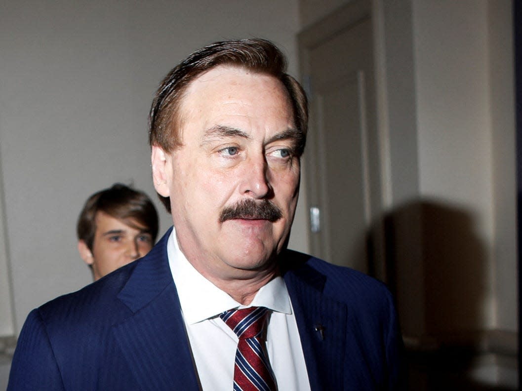 Mike Lindell said 12 TV stations refused to let him appear in his MyPillow comme..