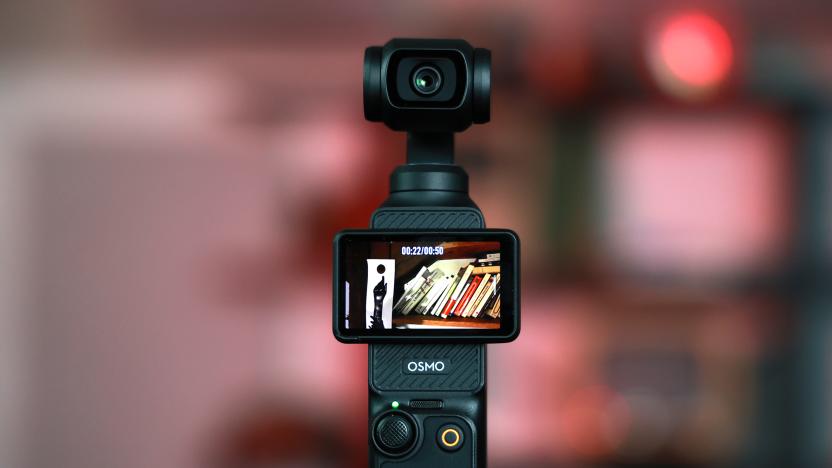 DJI's Osmo Pocket 3 features a much larger 1-inch sensor and rotating display