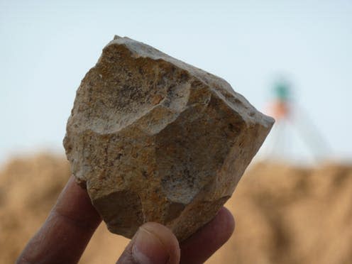 Human ancestors may have spread to north Africa earlier than thought, stone tool discovery suggests