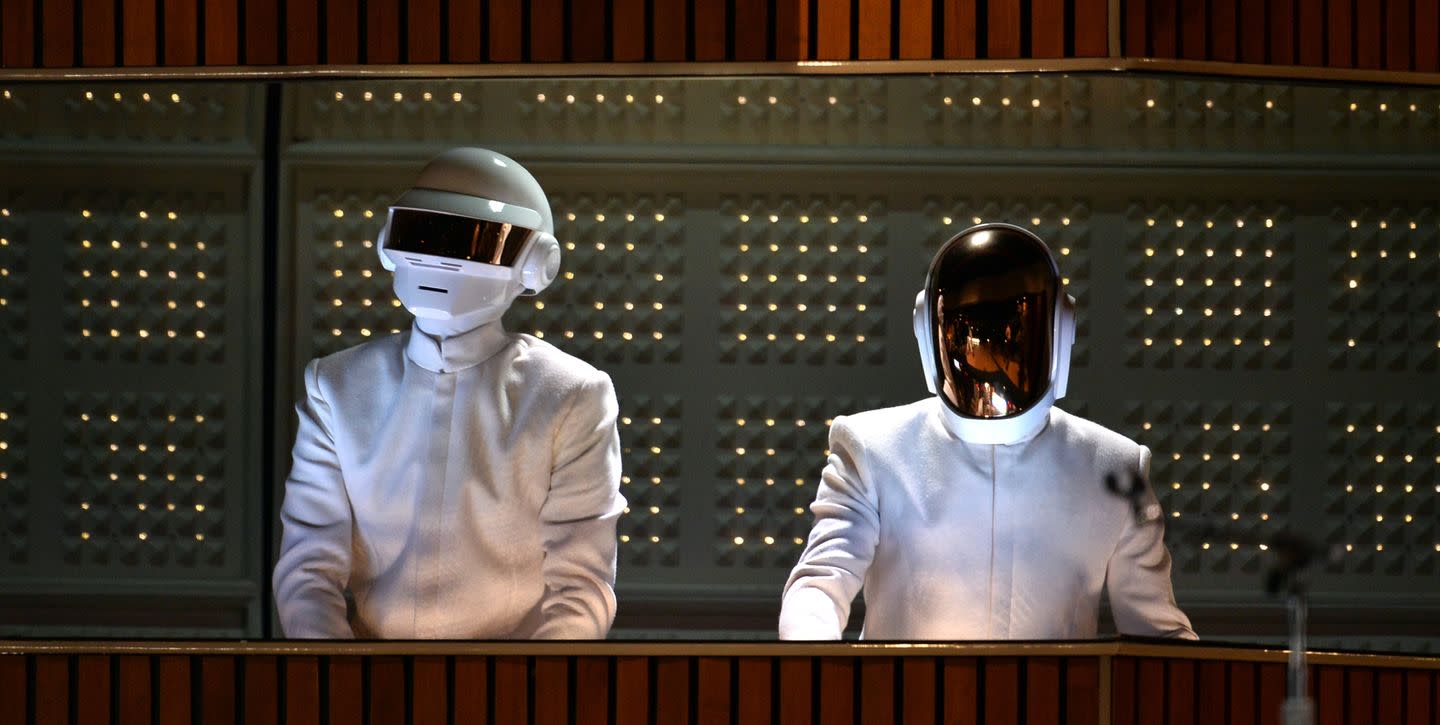 Here's What Daft Punk Looks Like Without Their Helmets