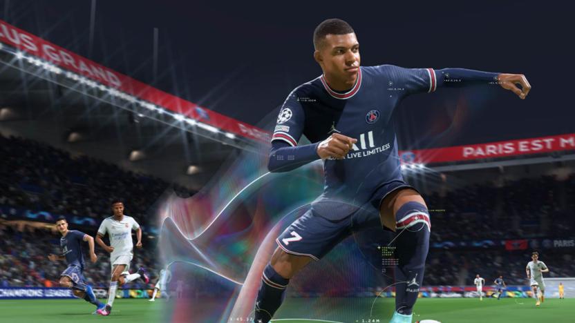 Mbappe in 'FIFA 22'