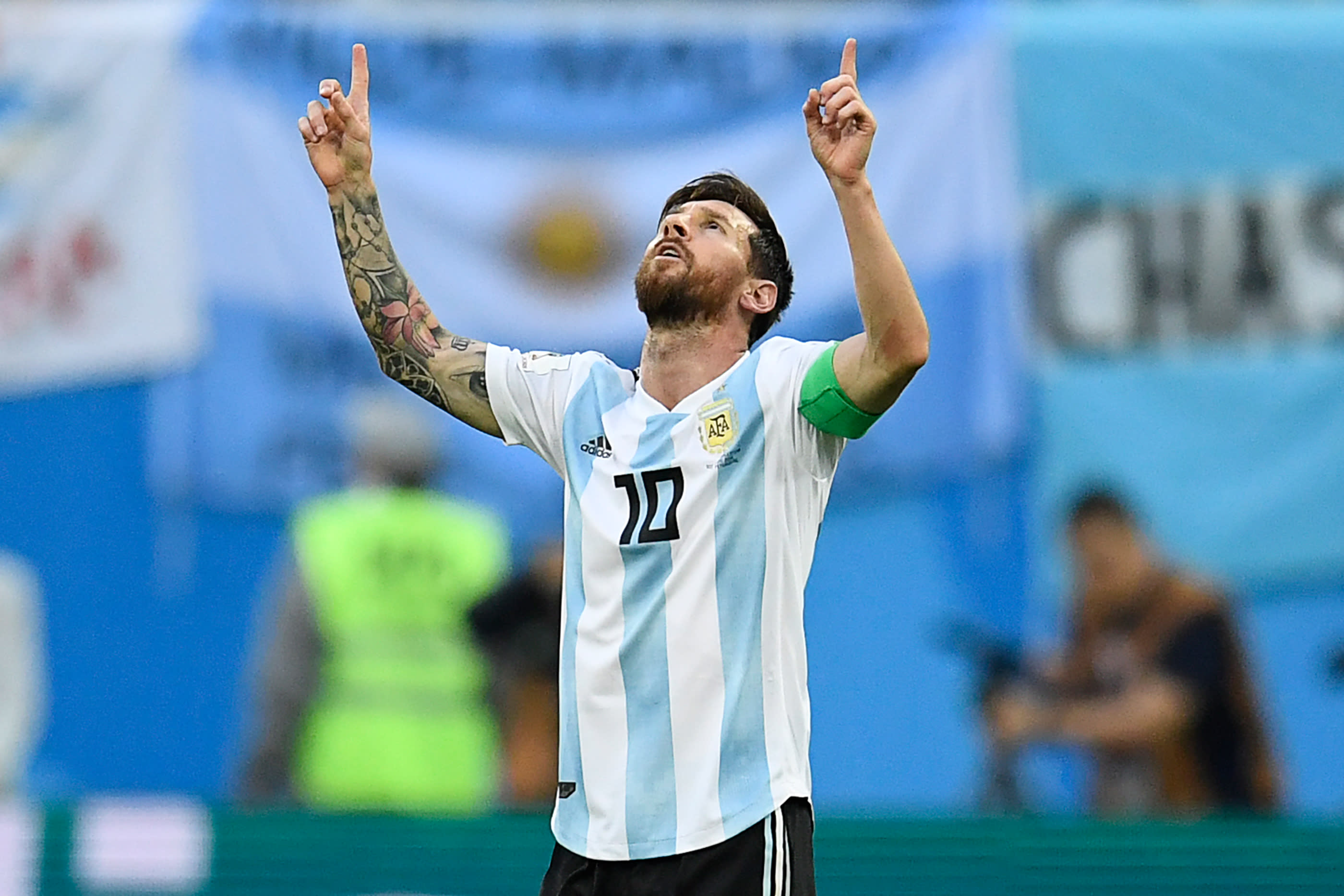 World Cup Messi Delivers For Argentina 5105