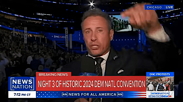 Chris Cuomo Snaps Over Corporate Luxury Suites ‘Looking Down’ at DNC Floor: ‘We Are Strangled by Money’