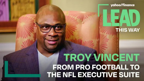 How Troy Vincent went from pro football to the NFL C-suite