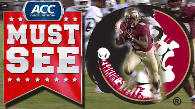 Florida State's Devonta Freeman Follows Blocker For 48-Yard Touchdown | ACC Must See Moment