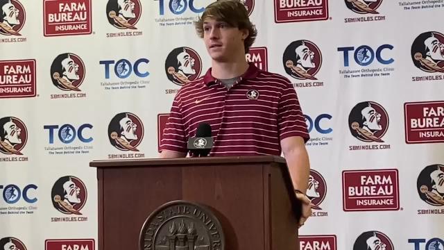 Watch: Florida State 2023 quarterback signee Brock Glenn talks about recruitment, time at FSU