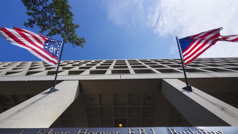 The main headquarters of the FBI, the J. Edgar Hoover FBI Building.