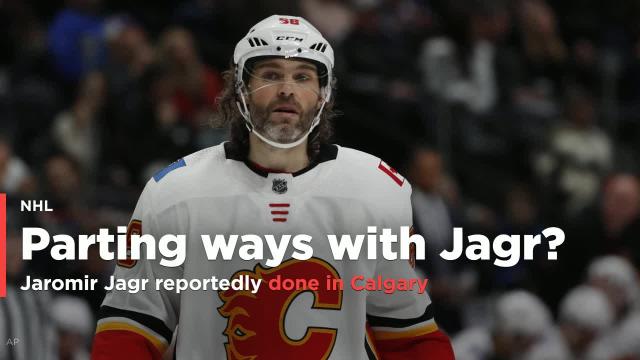 Jaromir Jagr done in Calgary: Report