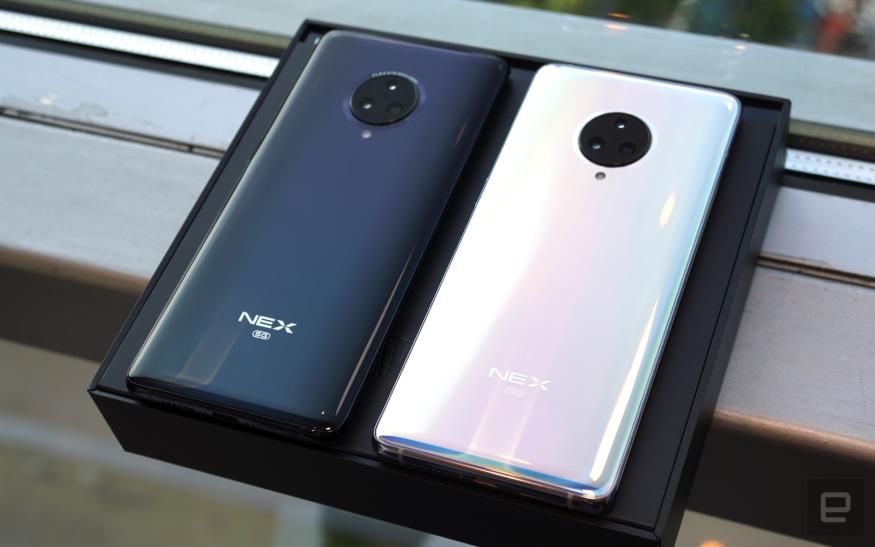 Vivo's NEX 3 is a bezel-less 5G phone with a 64-megapixel camera