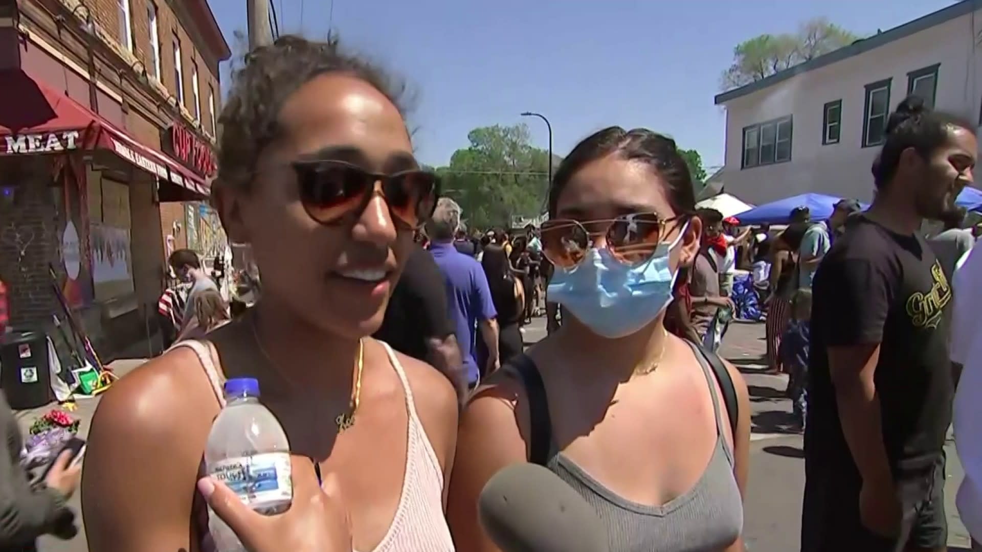 Minneapolis protestor: 'It's not enough until everything ...