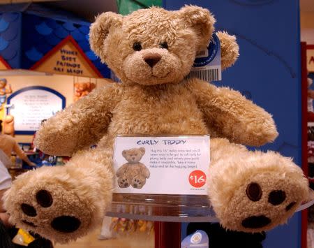 build a bear curly teddy