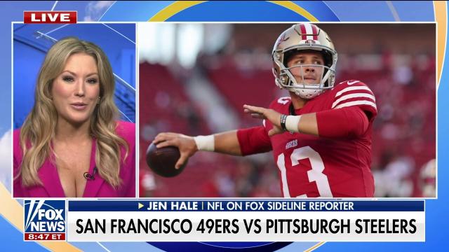 Jen Hale shows NFL fans what they can expect during week one's top games