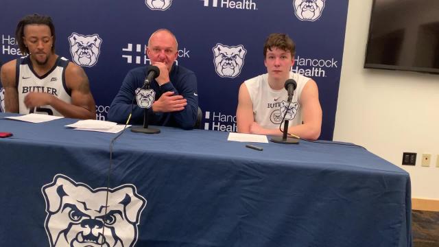 Butler guard Simas Lukosius on his clutch shooting against Yale