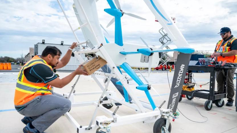 Amazon can now do drone deliveries over longer distances