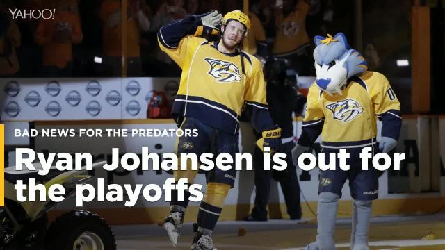 Predators' Johansen out for the playoffs after leg injury