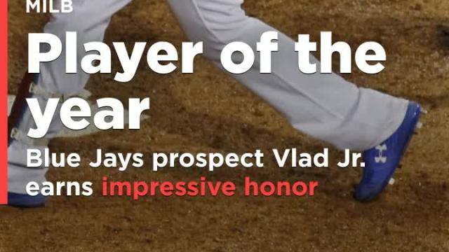 Vladimir Guerrero Jr. earns Minor League Player of the Year honor