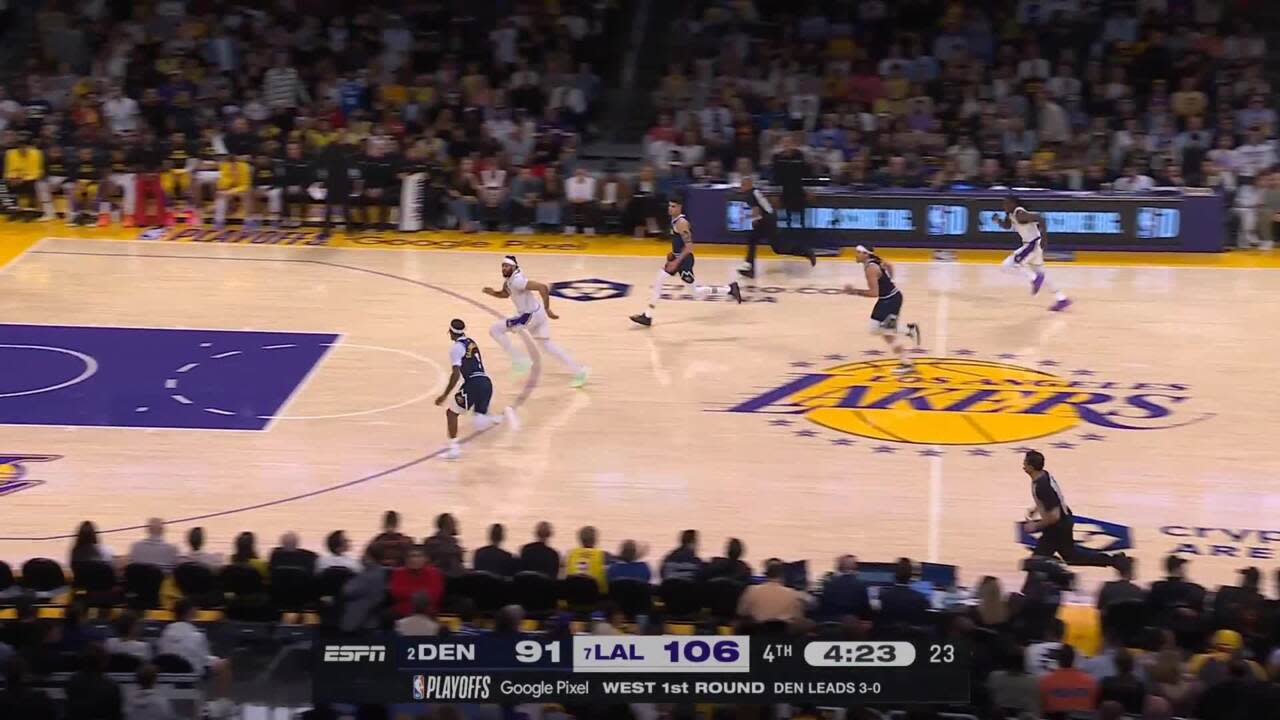 Nice dish from Kentavious Caldwell-Pope