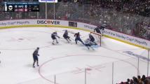 Alexandar Georgiev with a Goalie Save vs. Winnipeg Jets