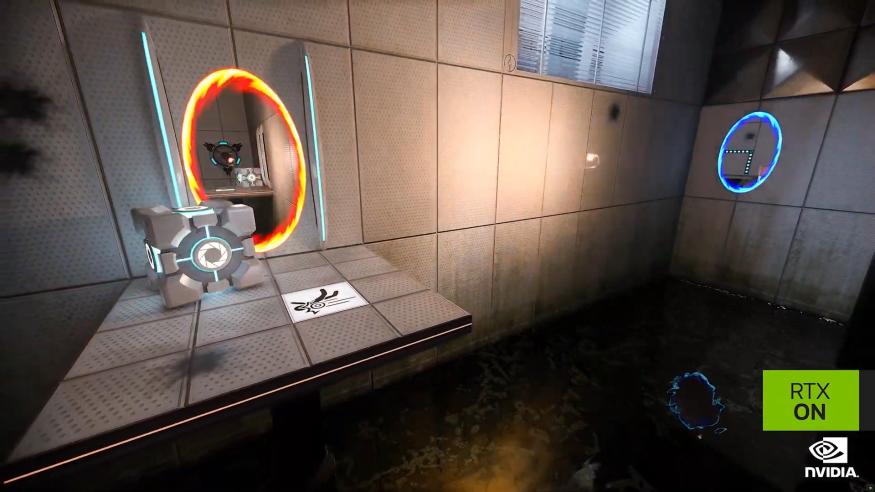 Portal' will get ray show off NVIDIA's 4000-series GPUs |