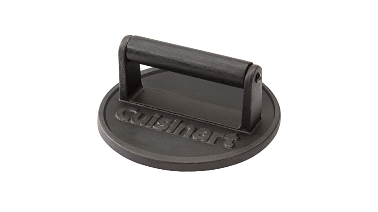 Cuisinart Cast Iron Smashed Burger Press