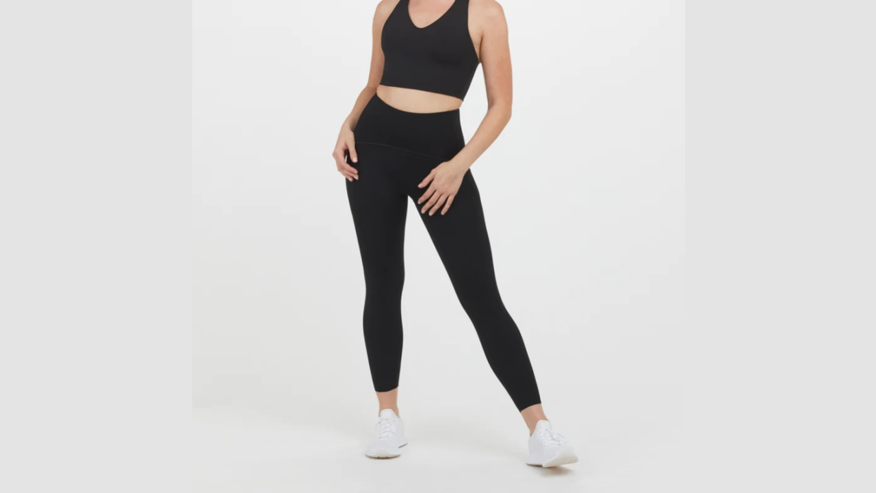 Spanx's Ultra-Flattering Leggings with a Built-In Sculpting Secret Are 50%  Off Today