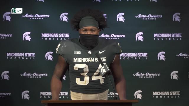 Here's what Michigan State linebacker Antjuan Simmons saw in Spartans' loss to Rutgers