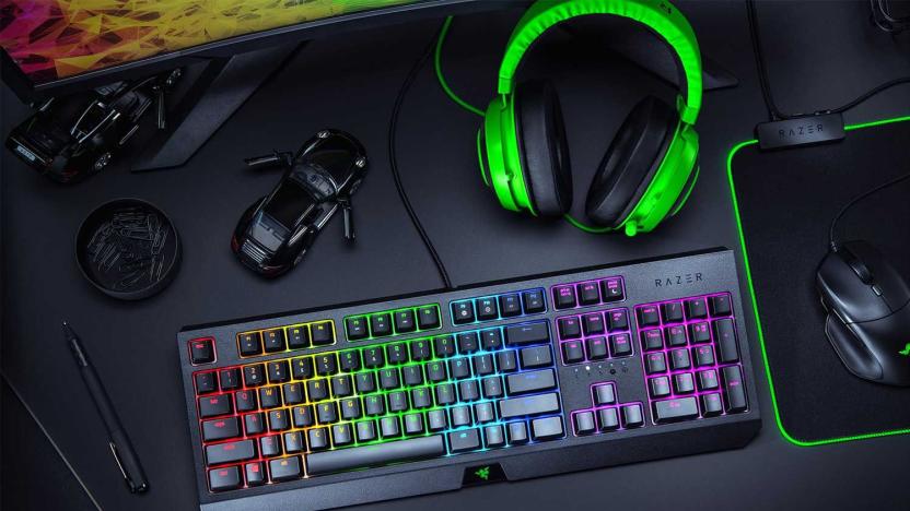 Razer BlackWidow keyboard