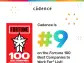 Cadence Named by Fortune and Great Place to Work as One of 2024’s 100 Best Companies to Work For, Ranking No. 9