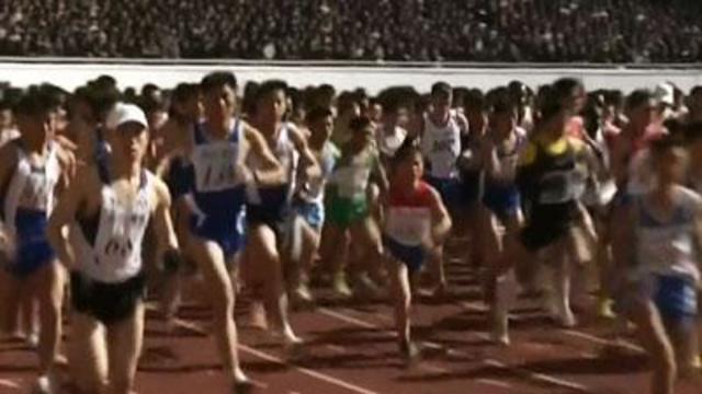 Raw: NKorea Hosts International Marathon 