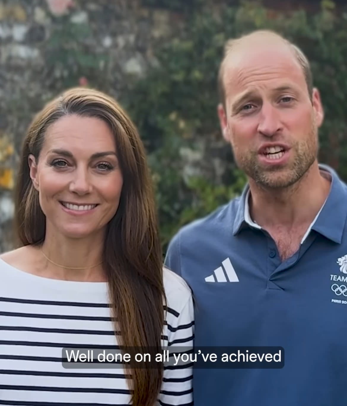 Kate Middleton, Prince William, and His Summer Facial Hair Have a Message for Team Great Britain