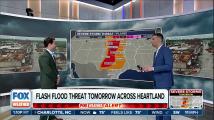 More rounds of storms to target heartland