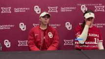 OU softball coach Patty Gasso talks about Sooners' win vs. Houston